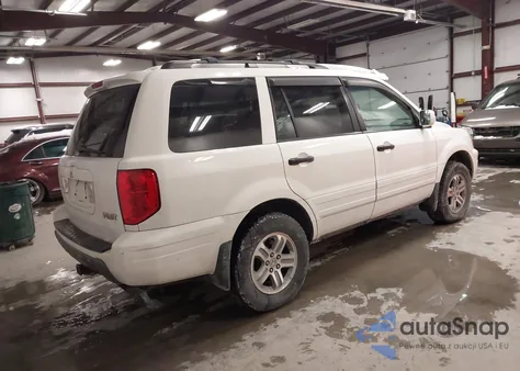 2005 Honda Pilot Ex-L from USA, damaged, VIN 2HKYF185X5H546788